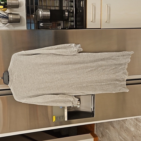 💕THE GREAT💕 The Sweatshirt Dress ~ Light Heather Grey Size 1 Small NWT - Picture 6 of 13